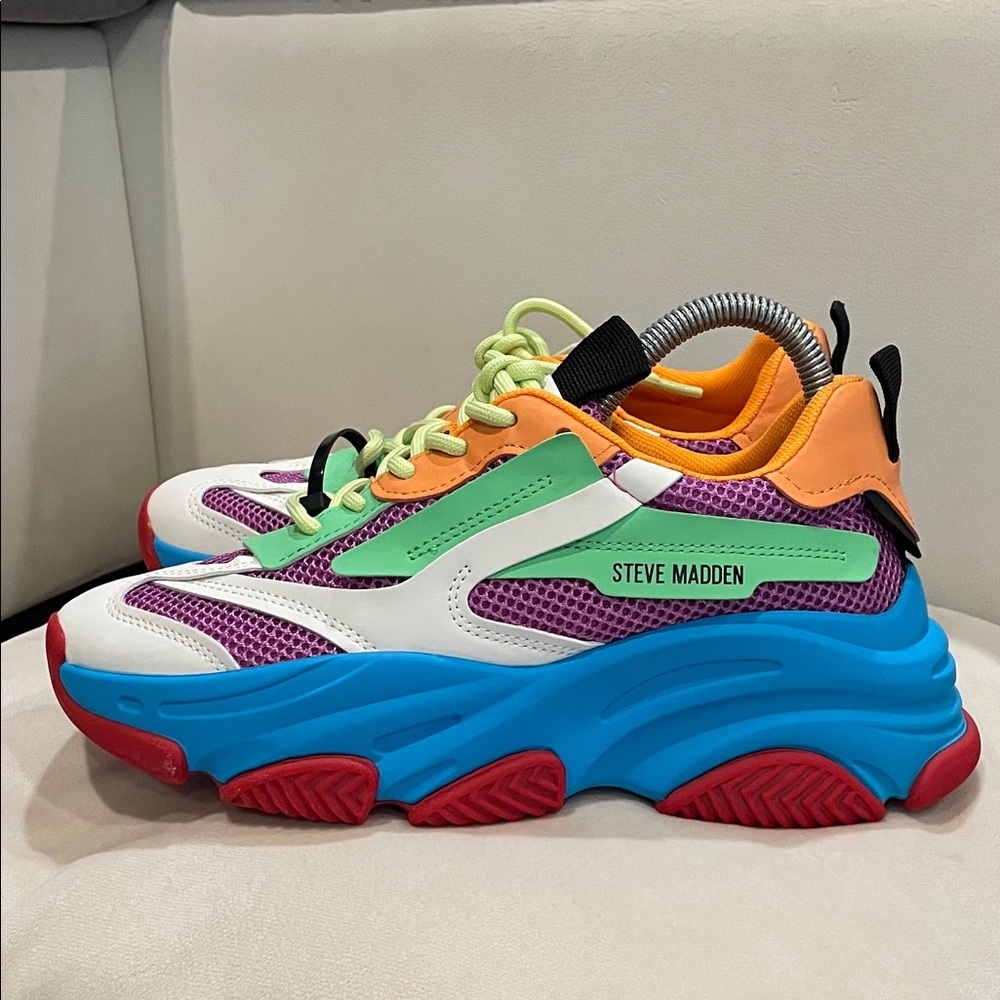 Steve Madden Multicolor Chunky Sneakers Brand New!!!